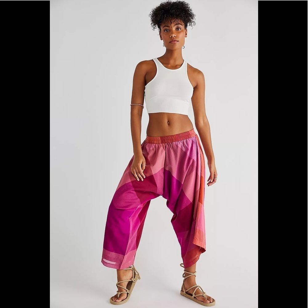NWT Free People Rujuta Sheth Harem Pants Size M-L